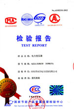 曲靖电力变压器检测报告